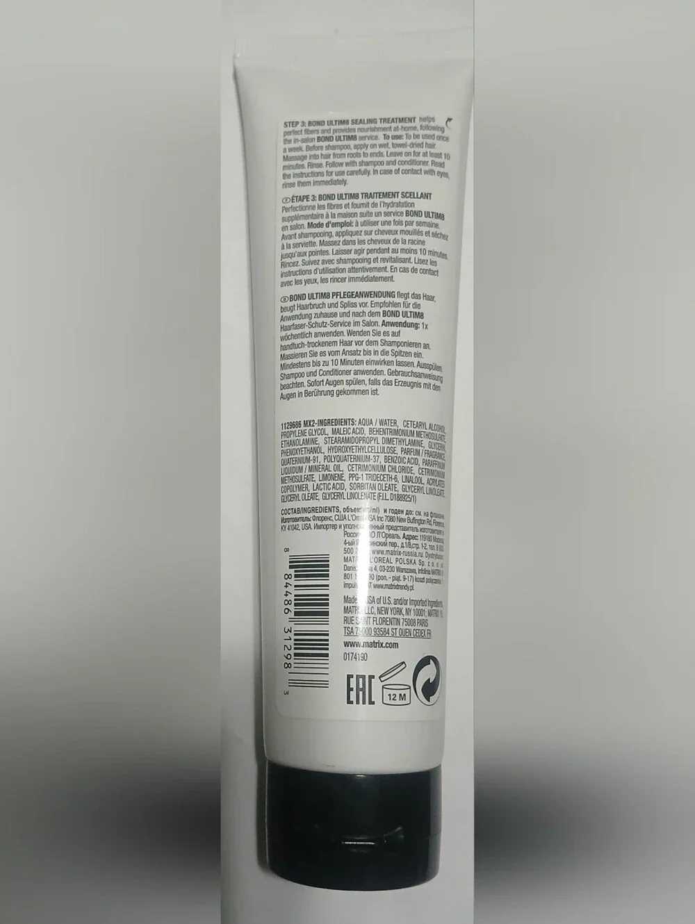 Matrix Bond Ultim8 Sealing Treatment